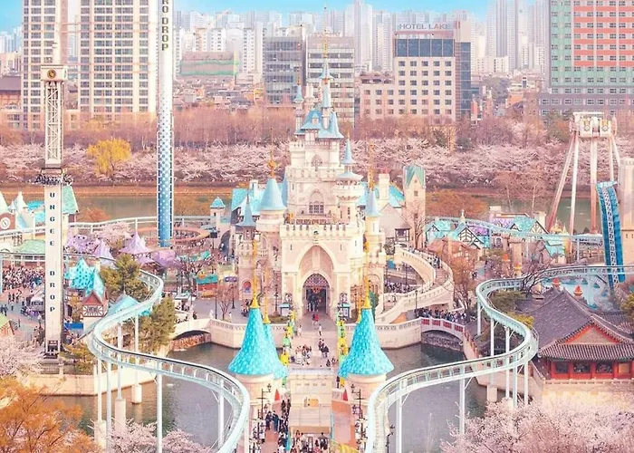 Апартаменты Dana - Seokchon Lake, Kspo, Coex, Lotte World, Gangnam, Songnidan-gil Сеул